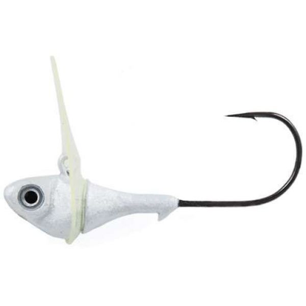 Fish Head Dude Jig Head - 1/4 oz. - Pearl White