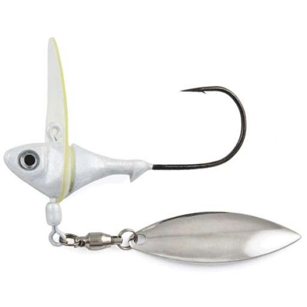 Fish Head Shaker Underspin - 1/4 oz. - Pearl White