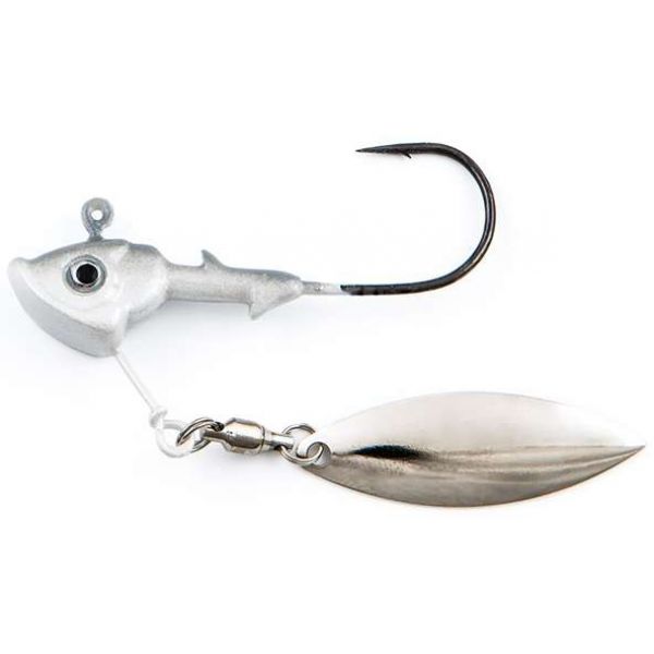 Fish Head Stand-Up Underspin - 1/4 oz. - Albino