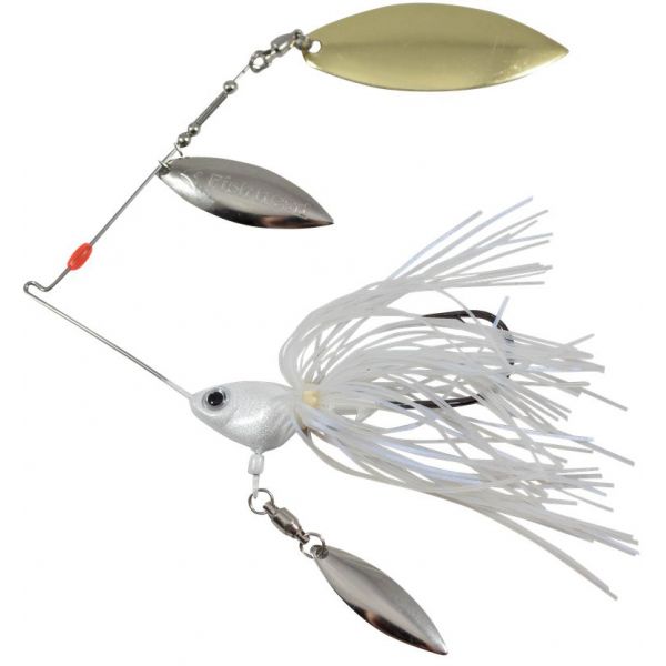 Fish Head Primal Spin - 1/4oz - Pearl White