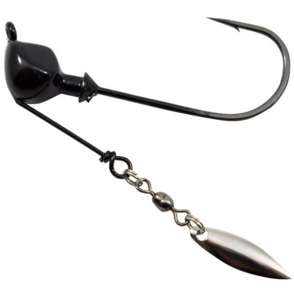 Fish Head E Series Hammer Spin - 1/8oz - Black