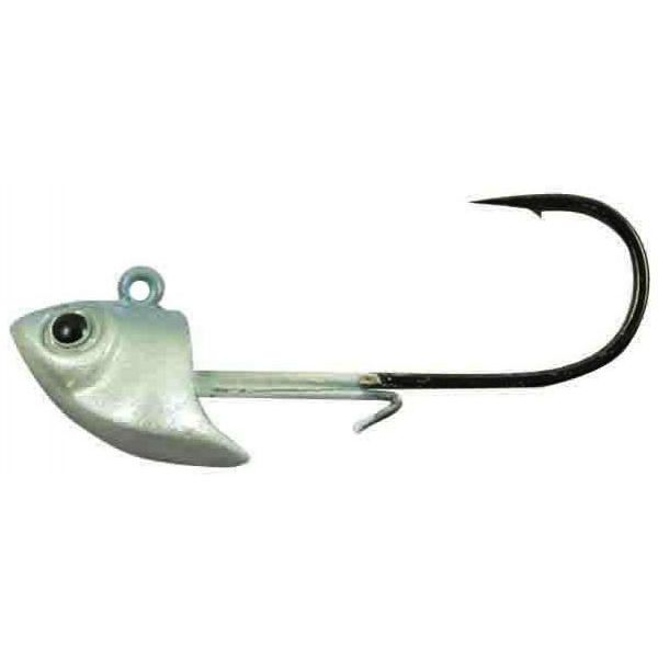 Fish Head V3 Balance Force Jig Head - 3/16oz - Albino