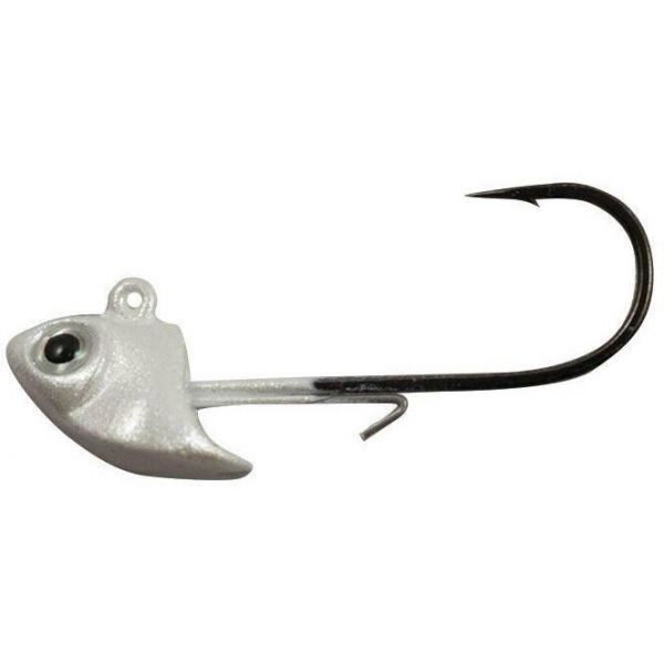 Fish Head V3 Balance Force Jig Head - 1/8oz - Pearl White