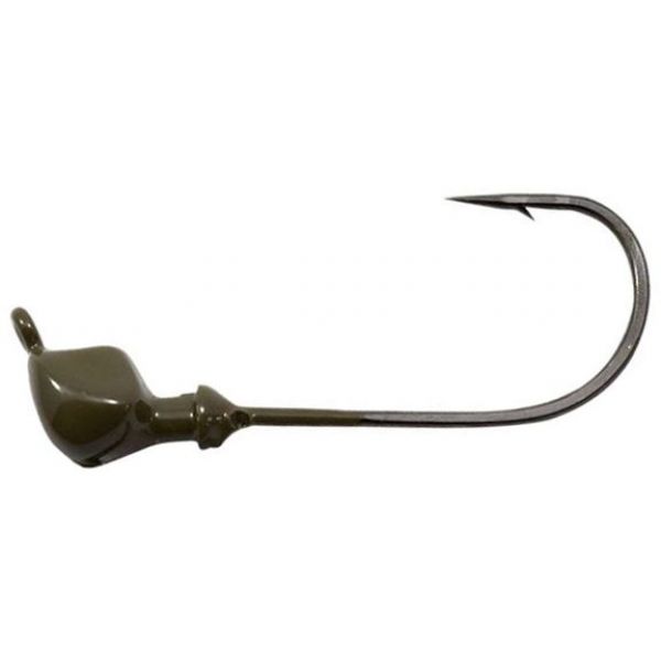 Fish Head E Series Hammer Jig II - 1/8oz - Green Pumpkin