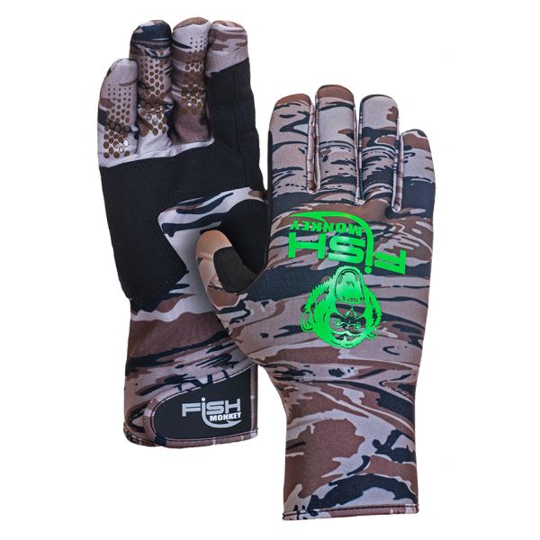 Fish Monkey Backcountry Gloves - Camo 2XL