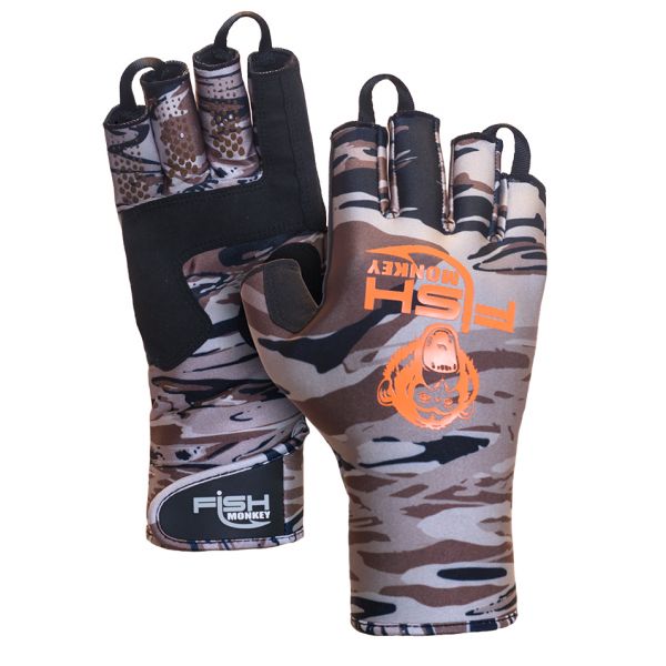 Fish Monkey Backcountry II Gloves - Camo 2XL