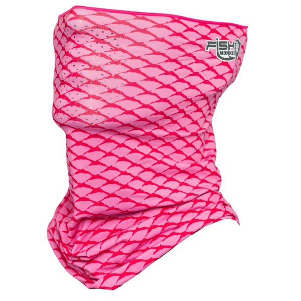 Fish Monkey FM40 Performance Face Guard - Pink Scales