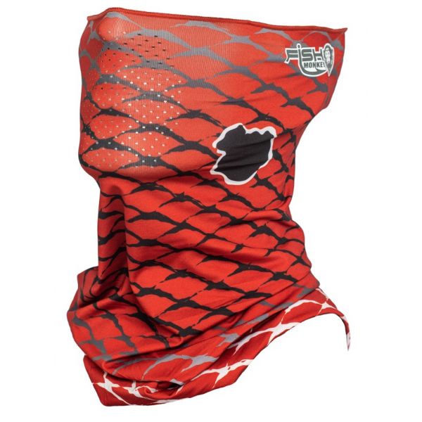 Fish Monkey FM40 Performance Face Guard - Redfish