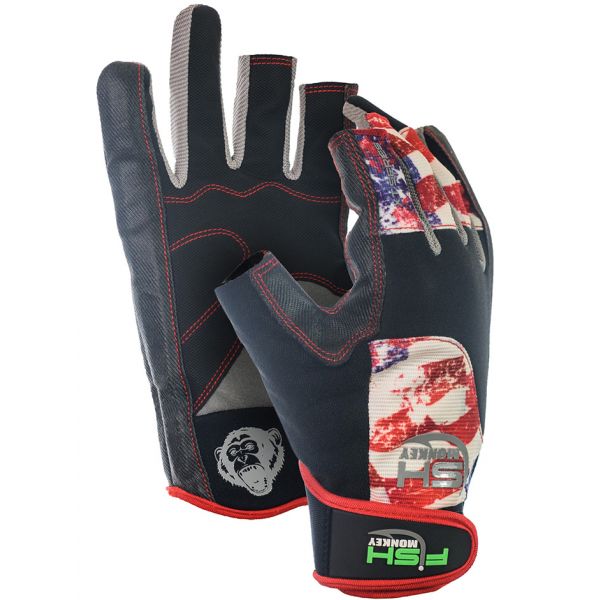 Fish Monkey Quick Release Med Weight Wiring Glove - Charles Perry Edition