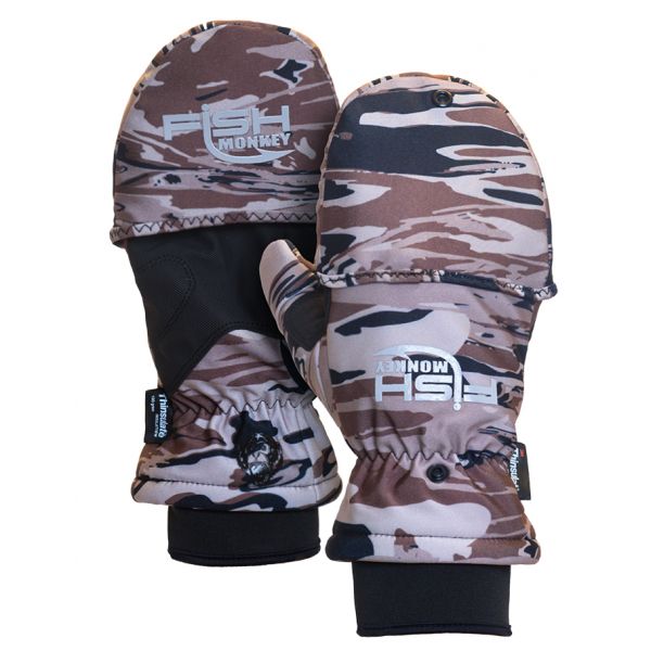 Fish Monkey Tundra Gloves - Camo 2XL