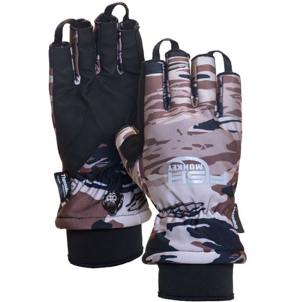 Fish Monkey Tundra II Gloves - Camo L