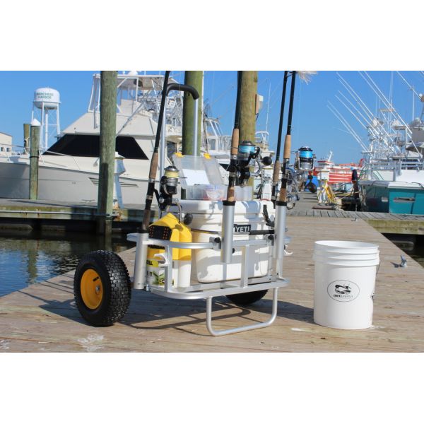 Fish-N-Mate 808 Fishing Trolley w/Pier Tires