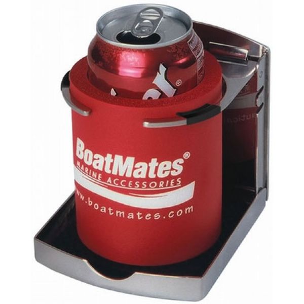 BoatMates Stainless Steel Folding Drink Holder