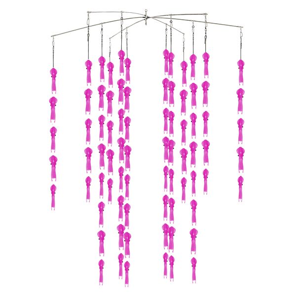 Fish Razr Compact Phat Squid Dredge - 28 in. - Pink