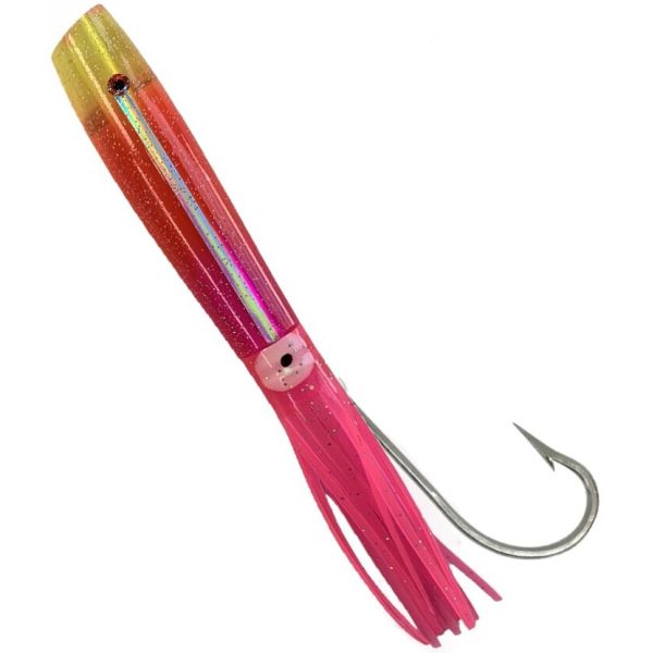 Fish Razr Daymaker Trolling Lure - 7in - Pink - Rigged