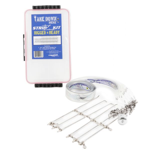 Fish Razr Take Down StripZ Rigged and Ready Dredge Kit