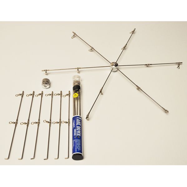 Fish Razr FR937 Take Down Dredge Bar - 25 in. 6 Arm 13 Drops