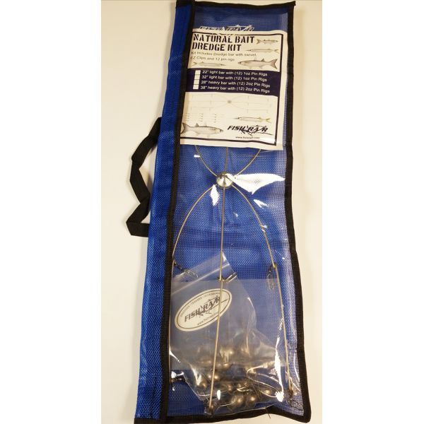 Fish Razr FR982 Natural Bait Dredge Kit - 28 in. Heavy Bar