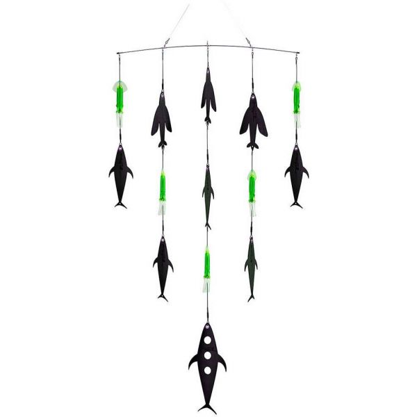 Fish Razr Spreader Bar Flapz Green