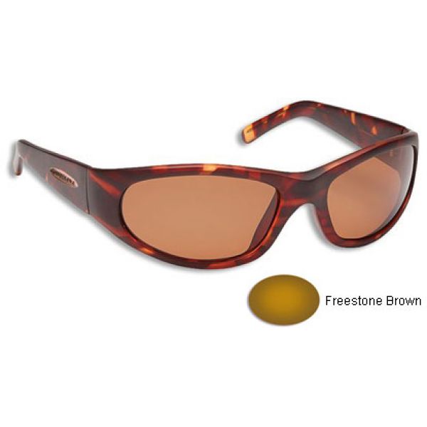 Fisherman Eyewear 90603 Guideline Pro Rogue Tortoise Frame/Brown Lens