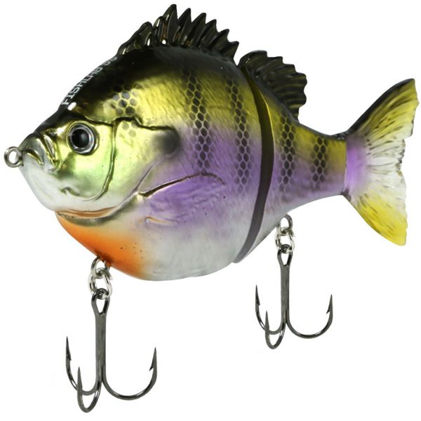 FishLab Bio Gill Glide Bait - 4in Slow Sinking - Dark Bluegill