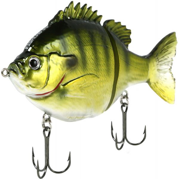 FishLab Bio Gill Glide Bait - 4in Slow Sinking - Light Bluegill