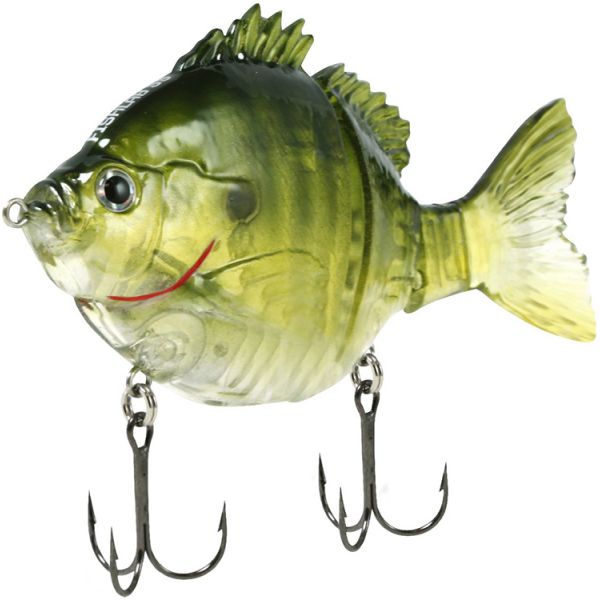 FishLab Bio Gill Swimbait - 4in - Ghost Bluegill