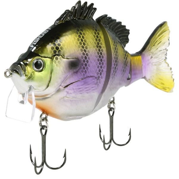 FishLab Bio Gill Wake Bait - 4in - Dark Bluegill