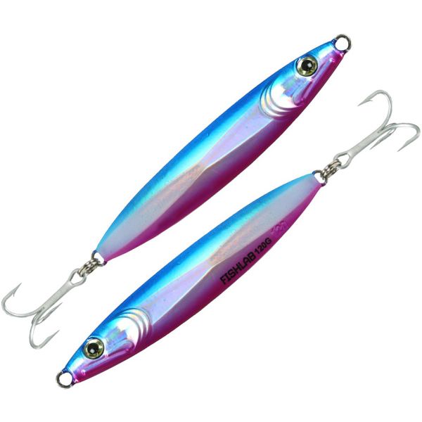 FishLab Carnada Flutter Jig - 120g - Blue/Pink