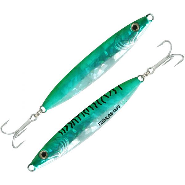 FishLab Carnada Flutter Jig - 120g - Green Mackerel