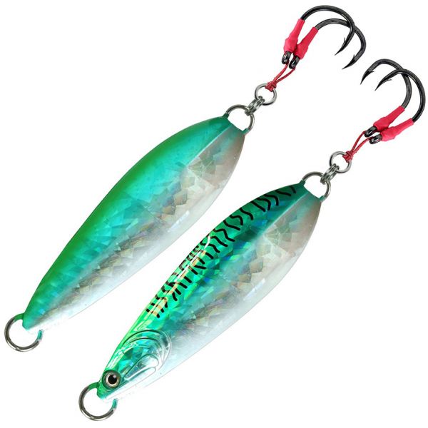 FishLab Carnada Slow Pitch Jig - 100g - Green Mackerel