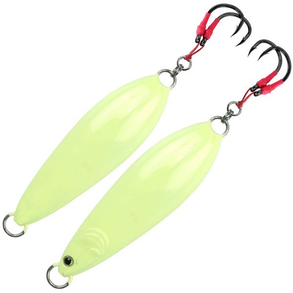 FishLab Carnada Slow Pitch Jig - 200g - Green Glow