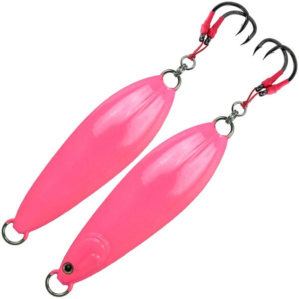 FishLab Carnada Slow Pitch Jig - 200g - Pink Glow