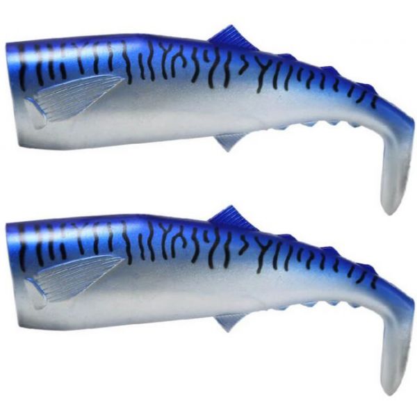 FishLab Mack Attack Replacement Bodies - 10in - Blue Mackerel