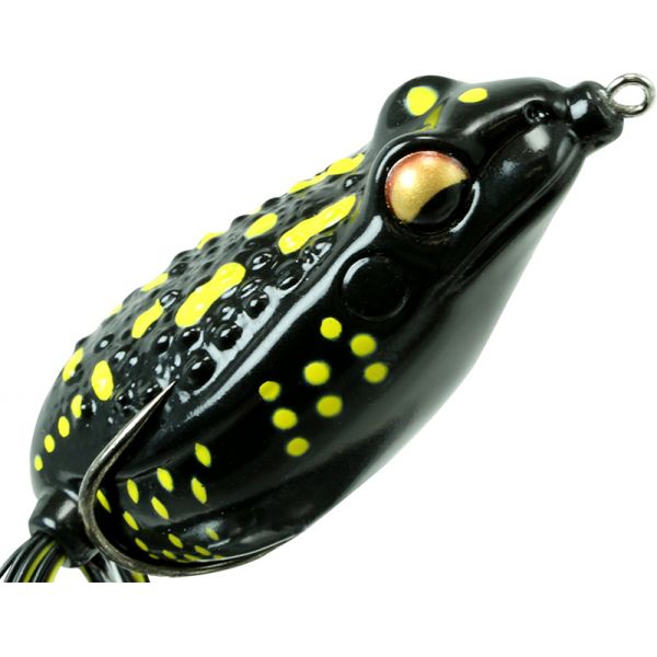 FishLab Rattle Toad - 2-1/4in - Black Frog