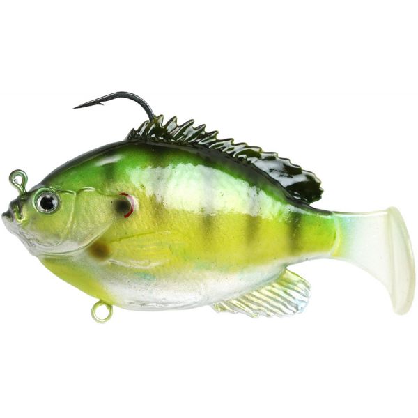 FishLab Bio Gill Rigged Soft Swimbait - 4in - Redear