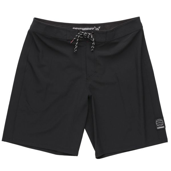 Fishworks Crew Boardshorts - Black 32