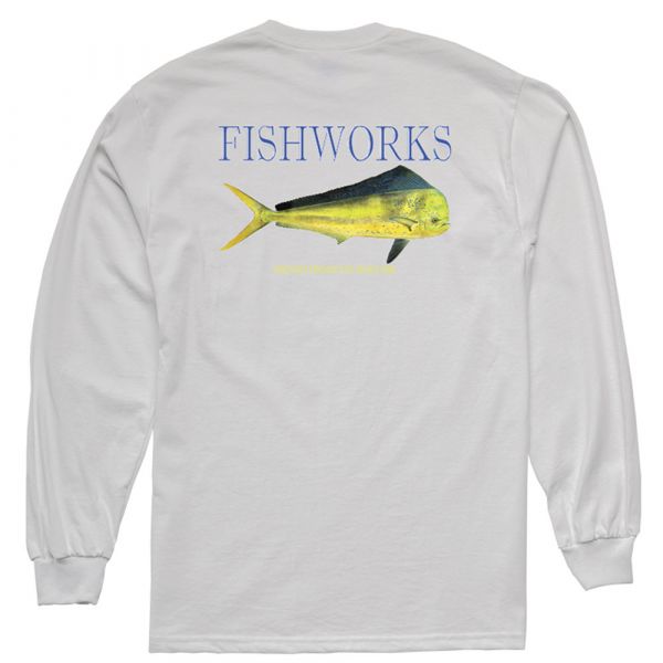 Fishworks Da Bull Long Sleeve Shirt - White 2XL