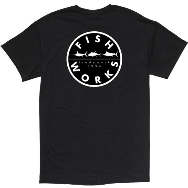 Fishworks New Original Short Sleeve T-Shirt - Black 2XL