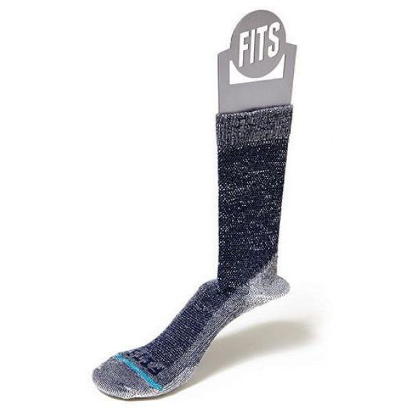 FITS Light Rugged Crew Socks - Navy 2XL