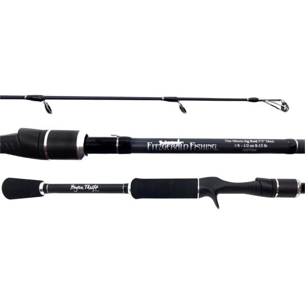 Fitzgerald Bryan Thrift Series Finesse Topwater Casting Rod