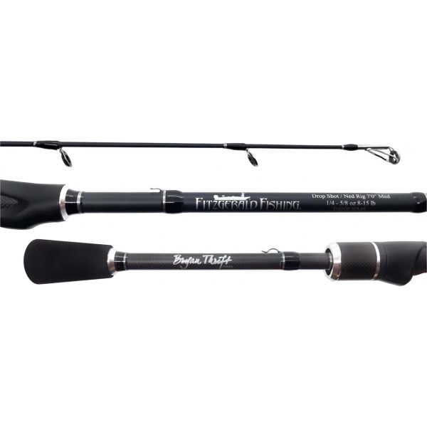 Fitzgerald DSNR70MS Bryan Thrift Series Drop Shot/Ned Rig Spinning Rod