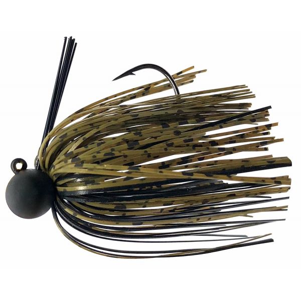 Fitzgerald Thrift Tungsten Micro Jig - 1/2oz - Green Pumpkin/Black