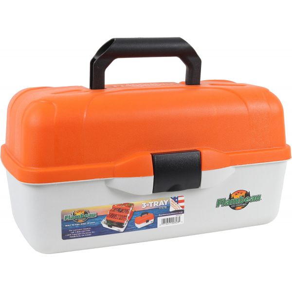 Flambeau 1737B 3 Tray Tackle Box