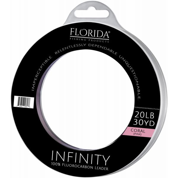 Florida Fishing Products Infinity Fluorocarbon Leader - 30yd - 20lb