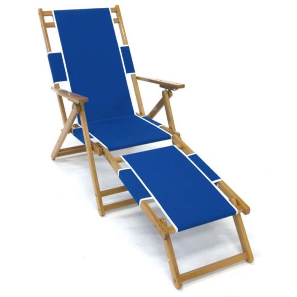 Frankford & Sons Oak Wood Folding Beach Chair