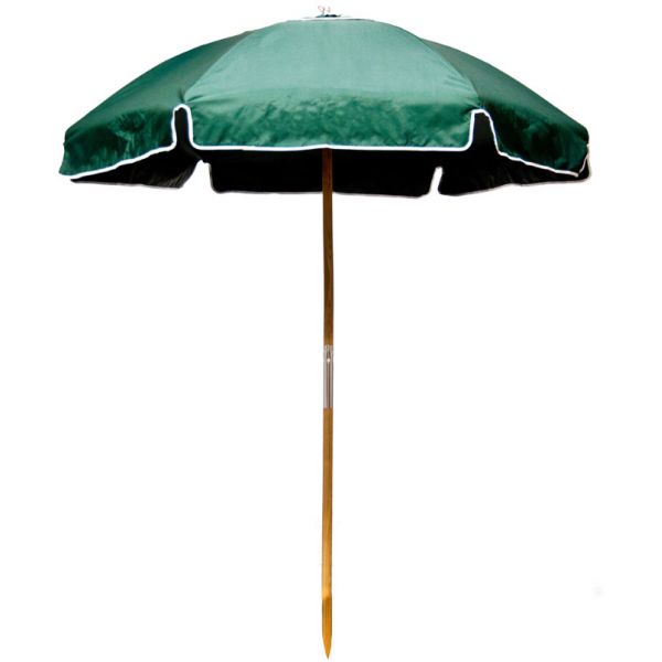 Frankford & Sons Shade Star Beach Umbrella - Forest Green