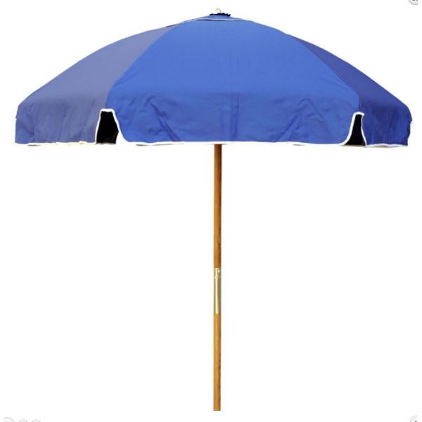 Frankford & Sons Shade Star Beach Umbrella - Pacific Blue