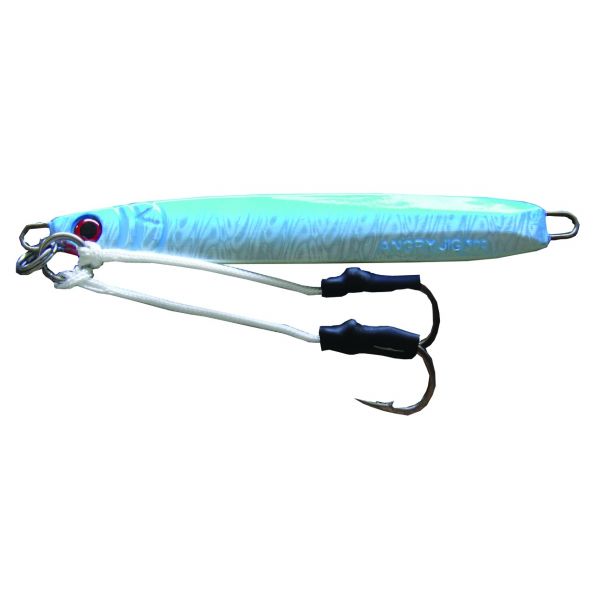 Frenzy Tackle Rigged 5oz Angry Jigs w/ Double Assist Hooks - Blue