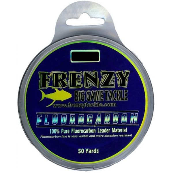 Frenzy Tackle 20lb Fluorocarbon Leader - 50yds